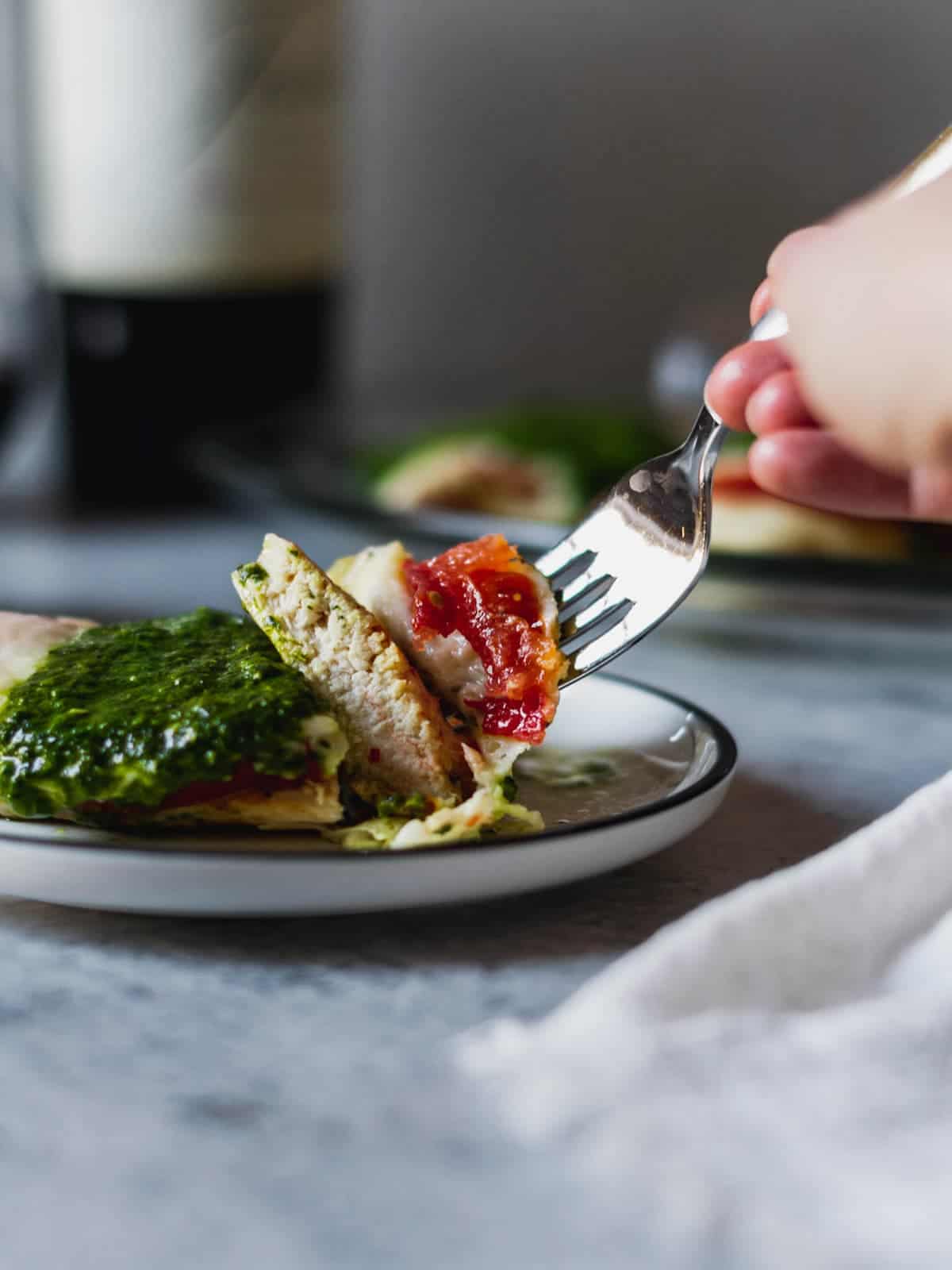 30 Minute AirFried Caprese Chicken Real Food with Sarah