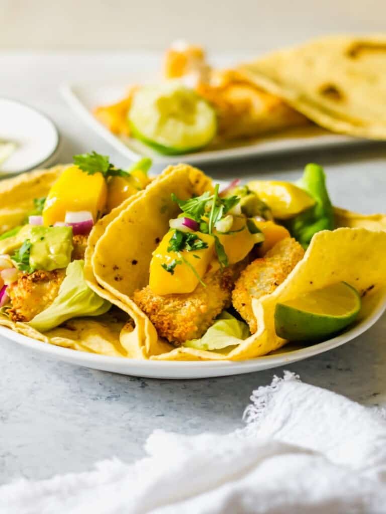 Fish Tacos with Mango Salsa Real Food with Sarah