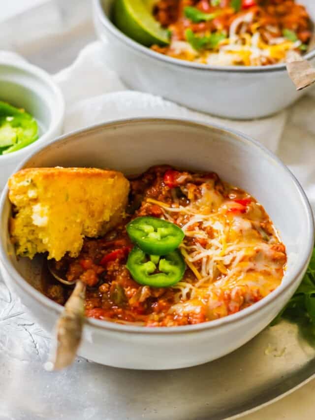 Easy & Delicious No Bean Turkey Chili Real Food with Sarah