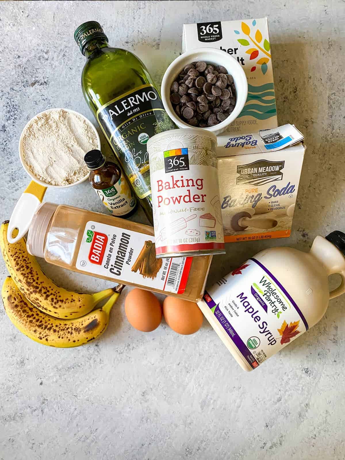 Chocolate Chip Oat Flour Banana Bread Real Food with Sarah