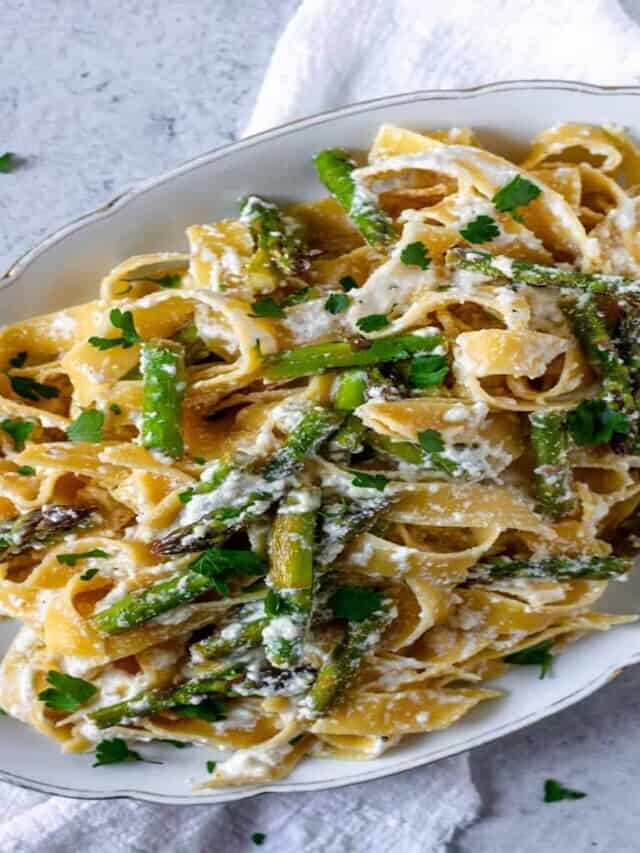 Lemon Ricotta Pasta Story