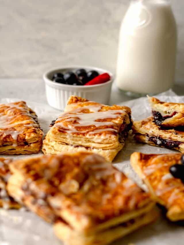 Air Fryer Berry Toaster Strudels Real Food with Sarah
