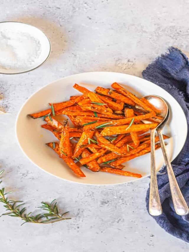 Roasted Garlic Carrots Recipe Story Real Food with Sarah