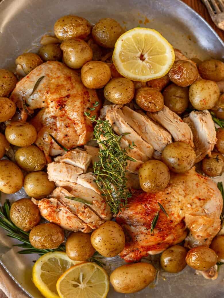 Dutch Oven Chicken and Potatoes Real Food with Sarah