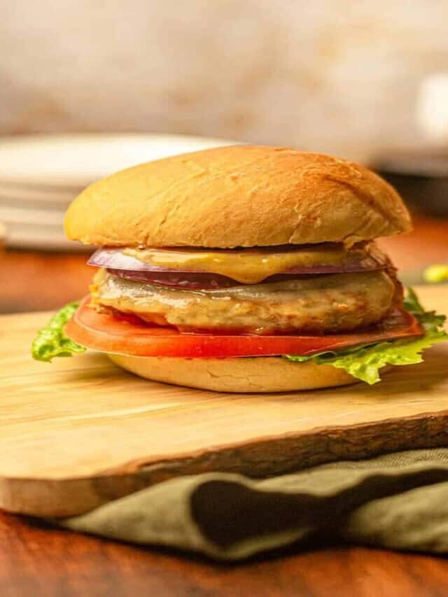 Healthy Chicken Burger Recipe Story