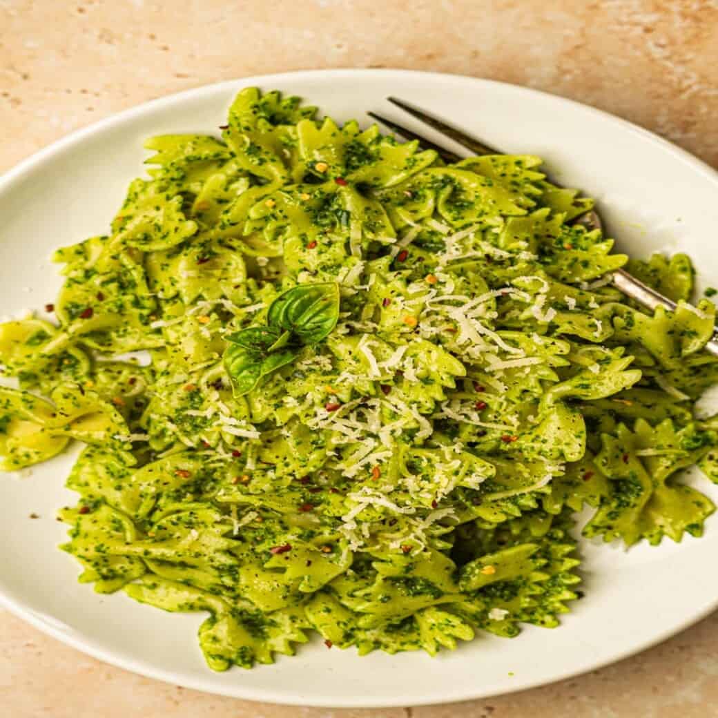 Pesto Recipe without Nuts Real Food with Sarah