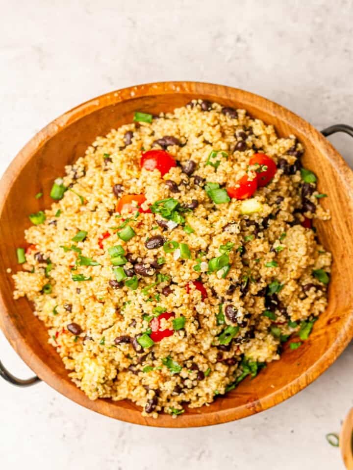Quinoa and Black Bean Salad Real Food with Sarah