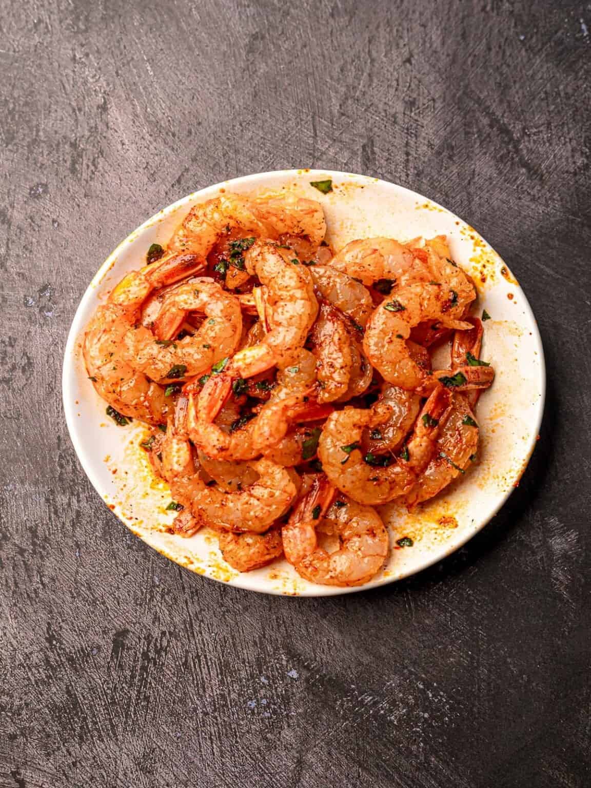 Air Fryer Argentine Red Shrimp Real Food with Sarah