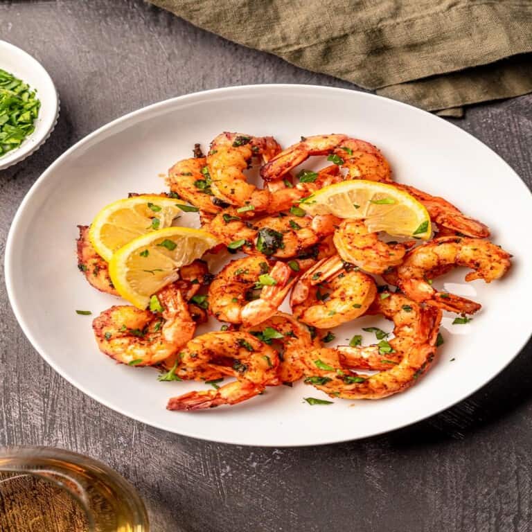 Air Fryer Argentine Red Shrimp Real Food with Sarah