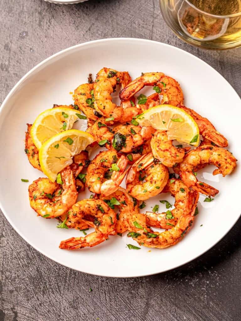 Air Fryer Argentine Red Shrimp Real Food with Sarah