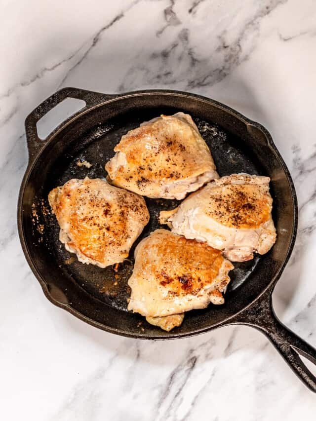 Pan Seared Chicken with Dijon Mustard Sauce Real Food with Sarah