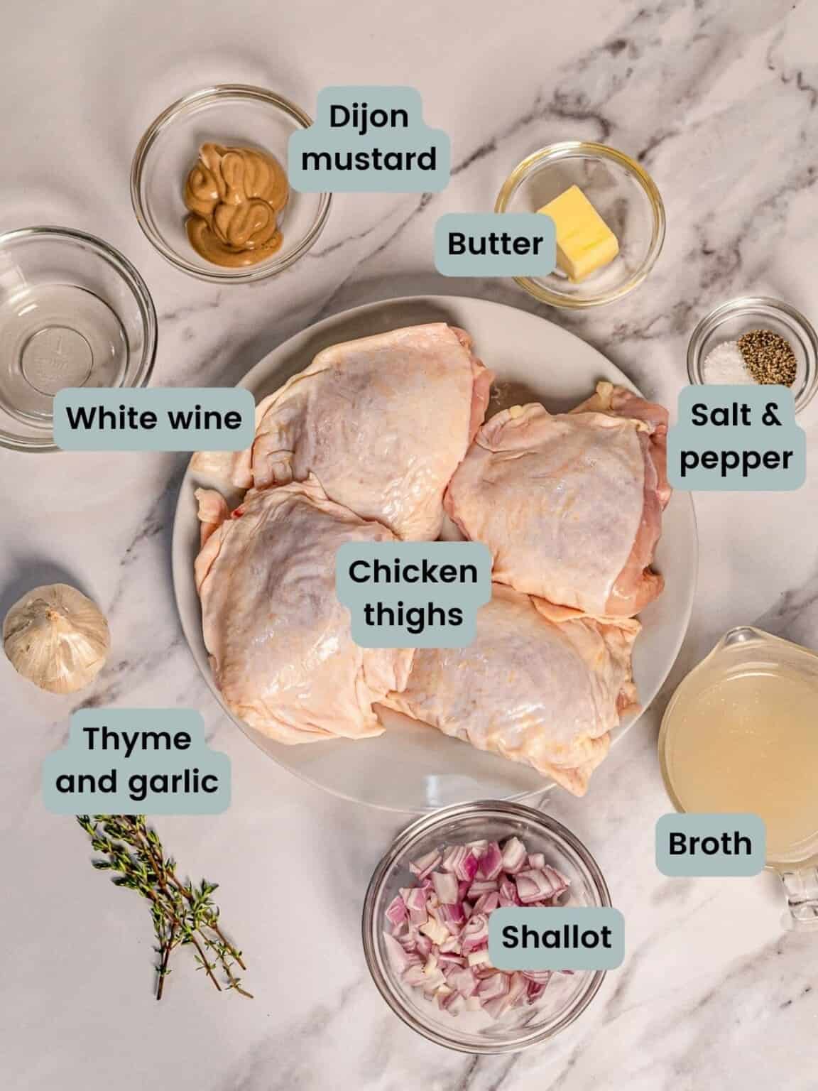 Pan Seared Chicken with Dijon Mustard Sauce Real Food with Sarah