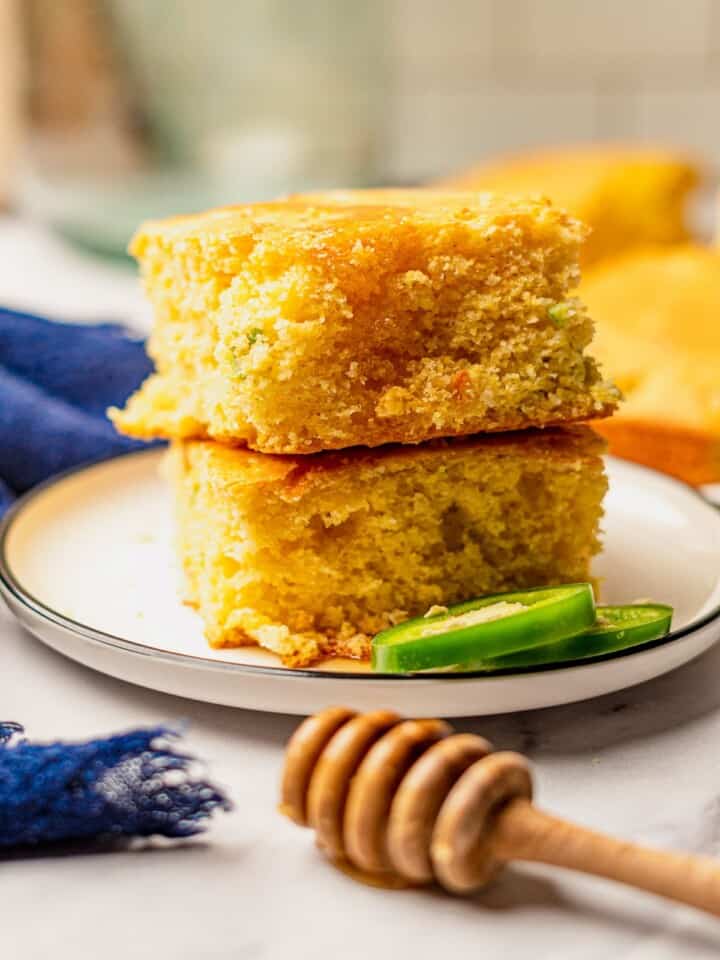 Jalapeño Cheddar Jiffy Cornbread Real Food with Sarah