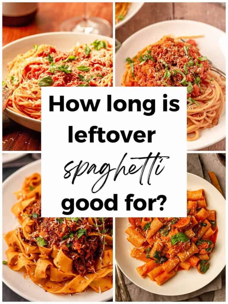 How Long is Leftover Spaghetti Good For? Real Food with Sarah