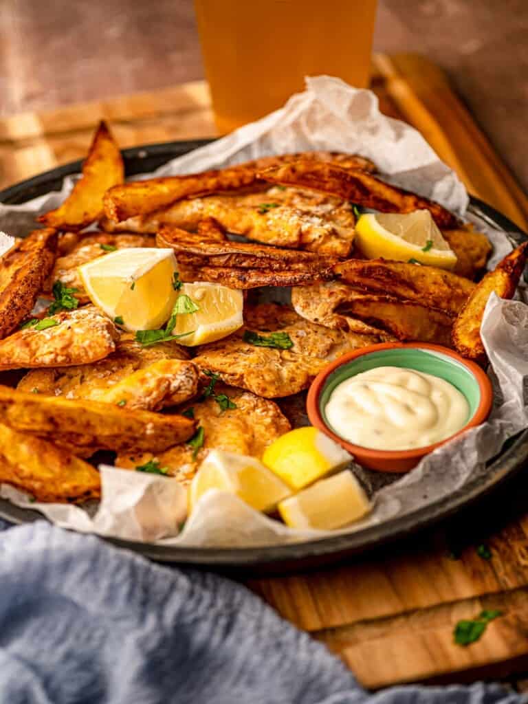 BeerBattered Air Fryer Haddock Real Food with Sarah