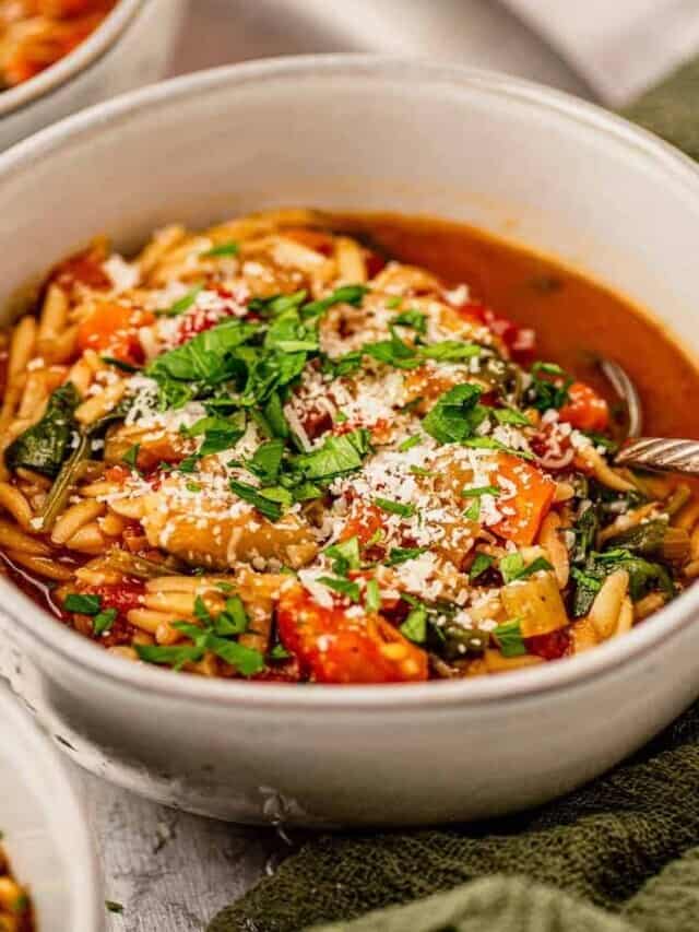 Minestrone Soup Recipe Story