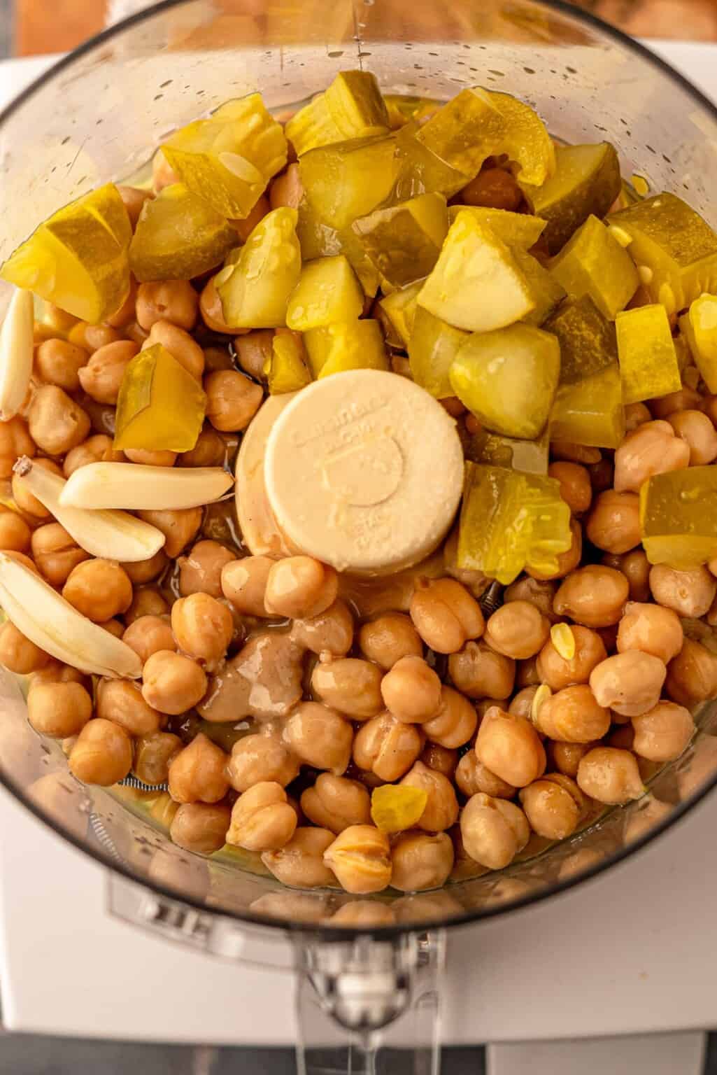 Dill Pickle Hummus Real Food with Sarah