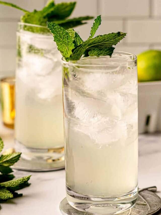 Cucumber Mojito with Vodka Story