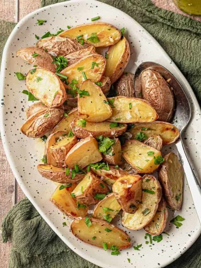 Roasted Italian Potato Salad Story
