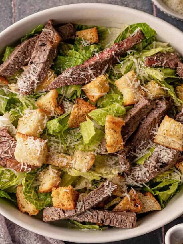 Steak Caesar Salad Story