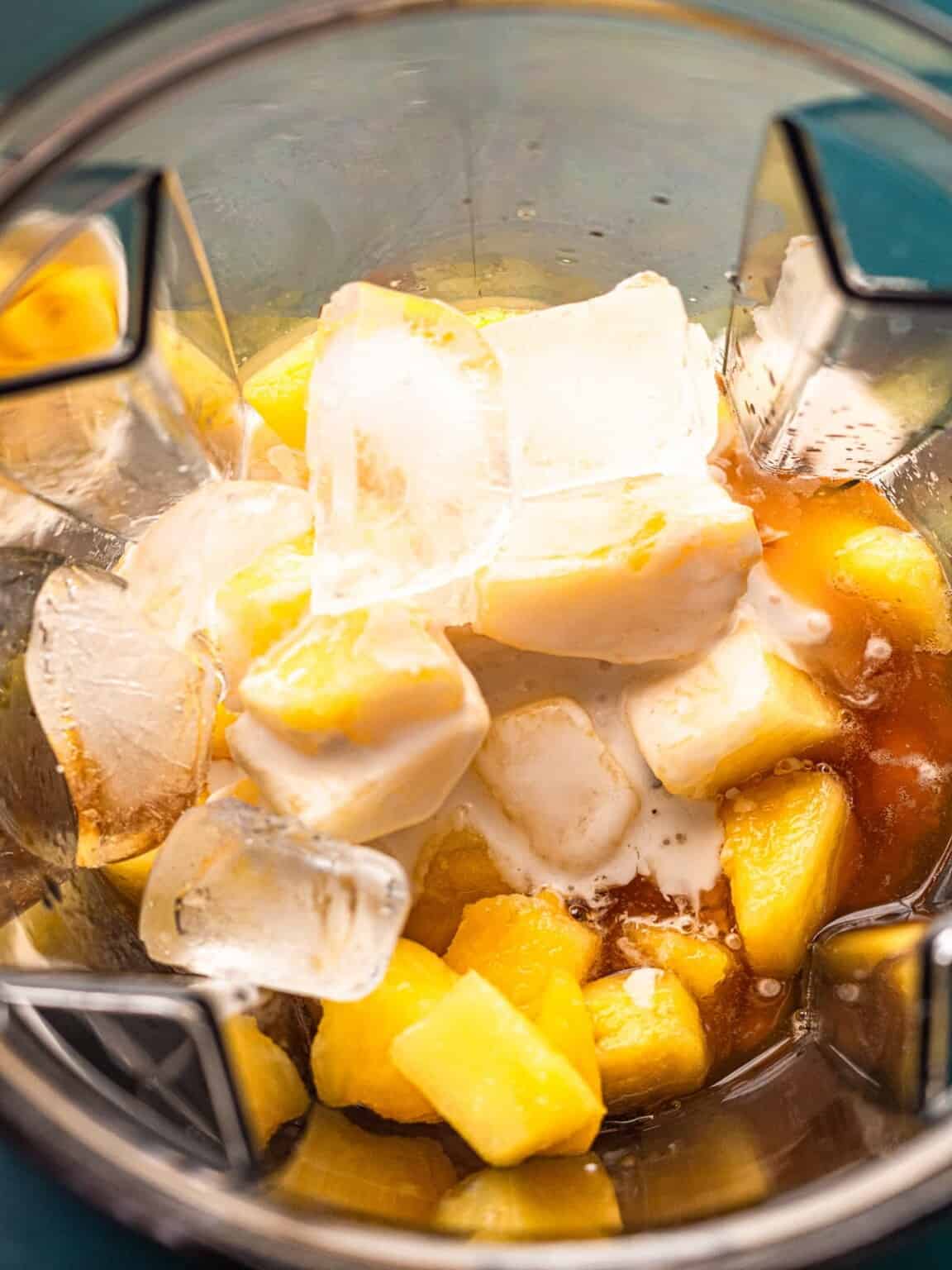 Skinny Piña Colada with Dark Rum Real Food with Sarah