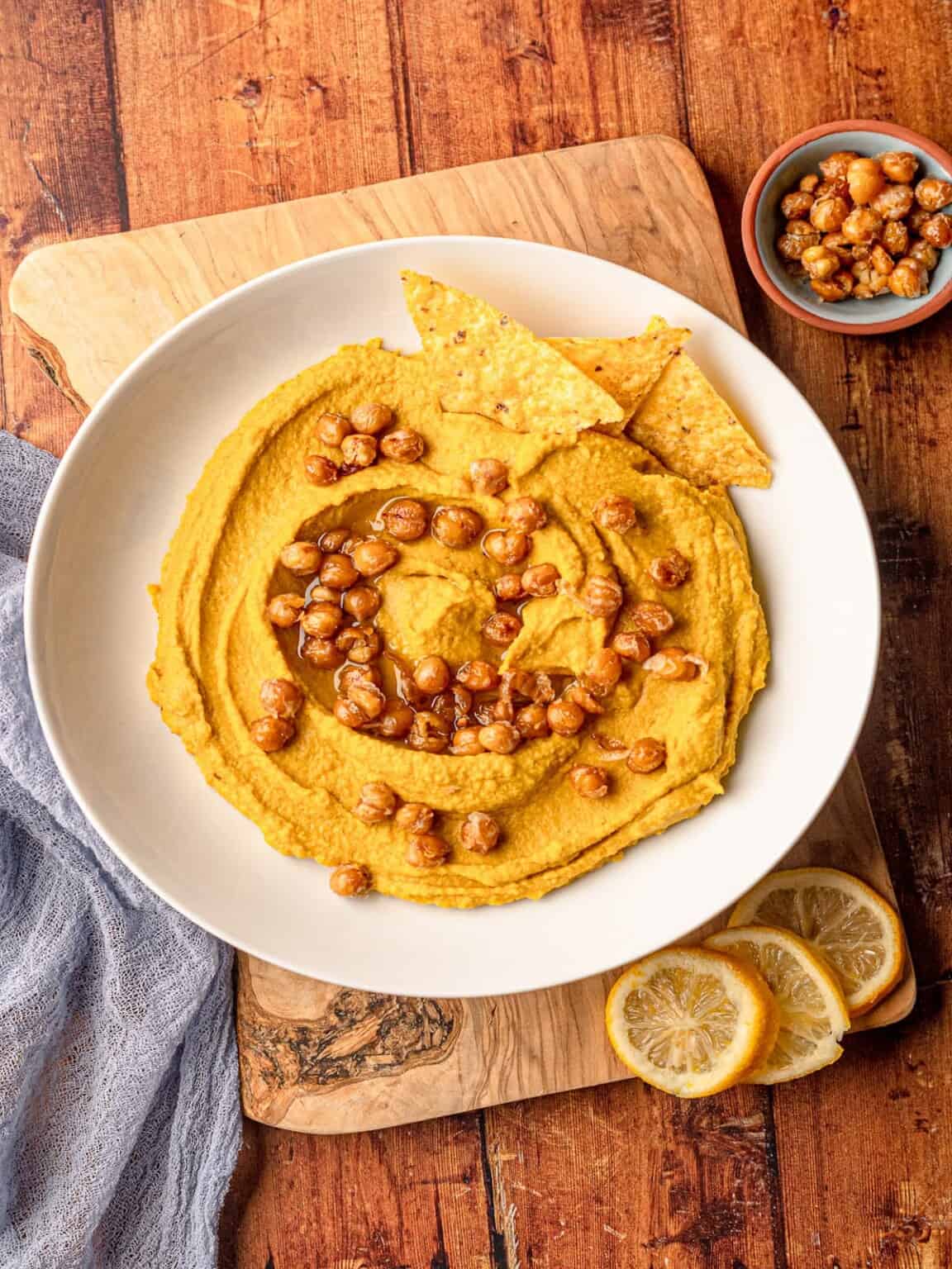 Cumin Turmeric Spiced Hummus Real Food with Sarah