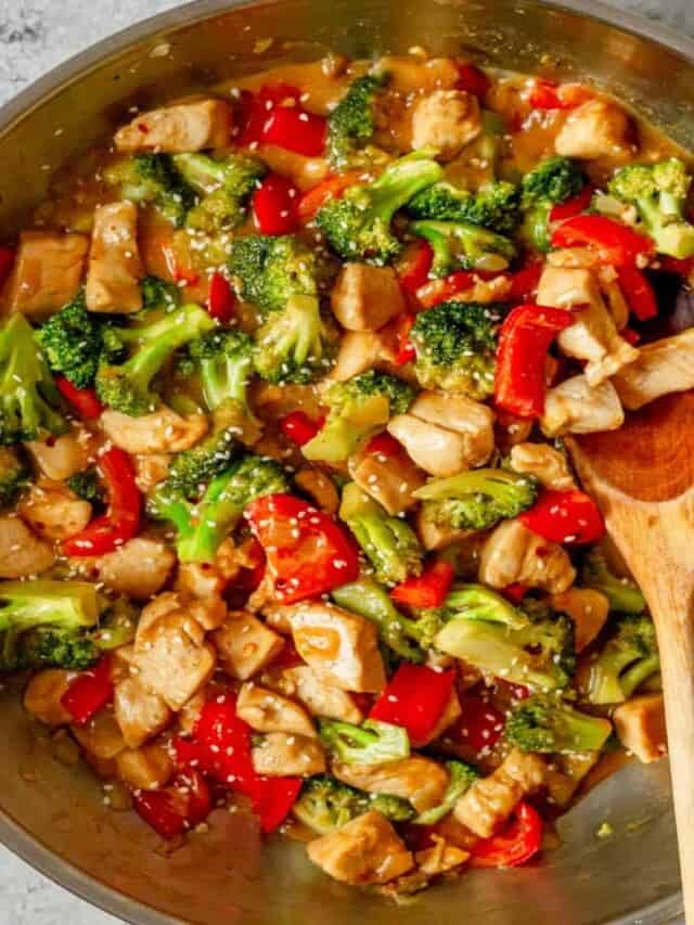 Peanut Sauce Stir Fry Story Real Food with Sarah