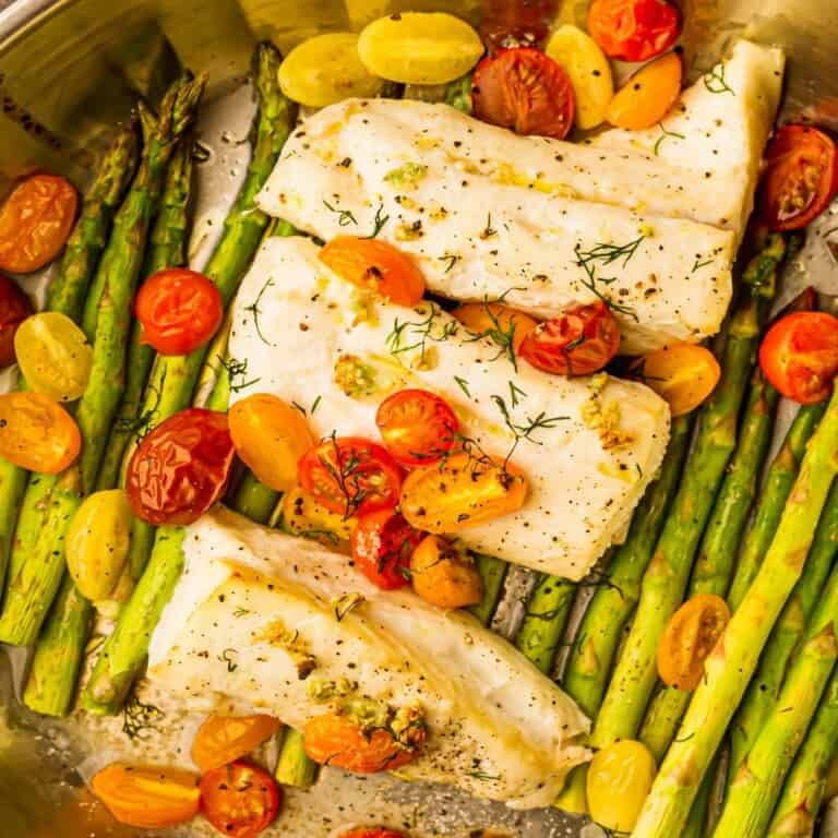 Baked Halibut Recipe Real Food with Sarah