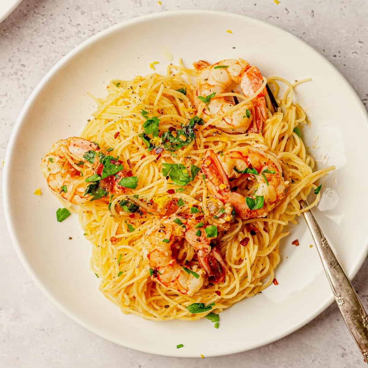 Shrimp Scampi with Angel Hair Pasta – Real Food with Sarah