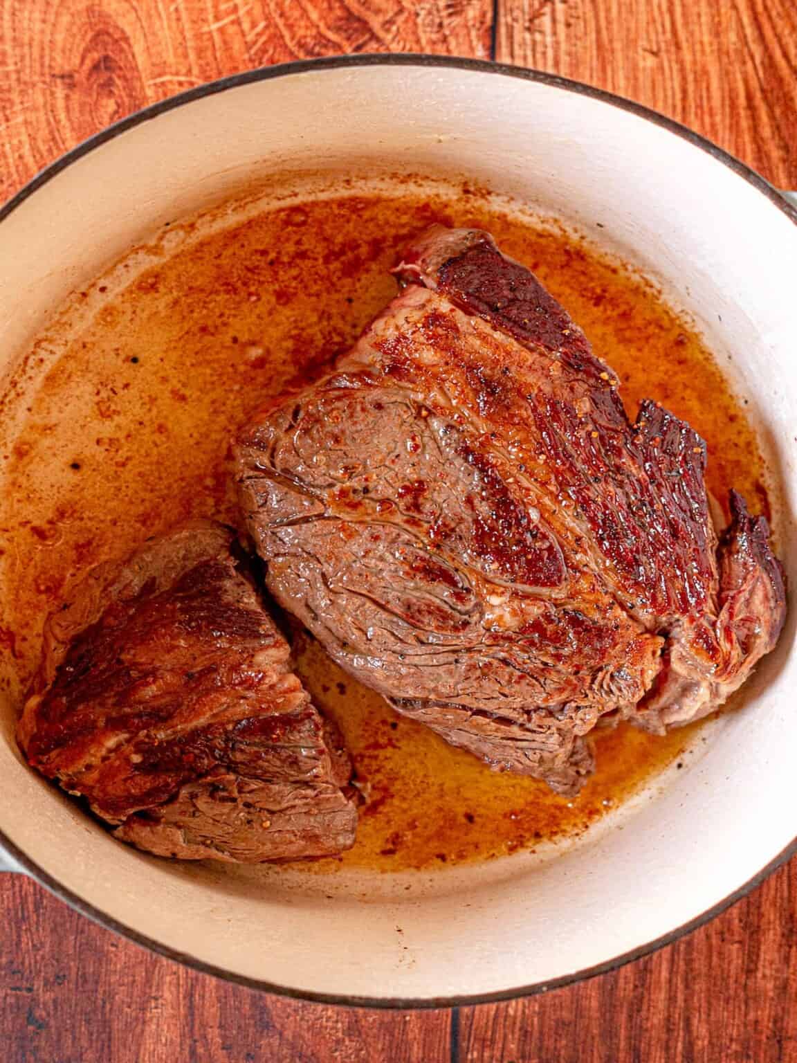 Dutch Oven Red Wine Braised Pot Roast Real Food with Sarah