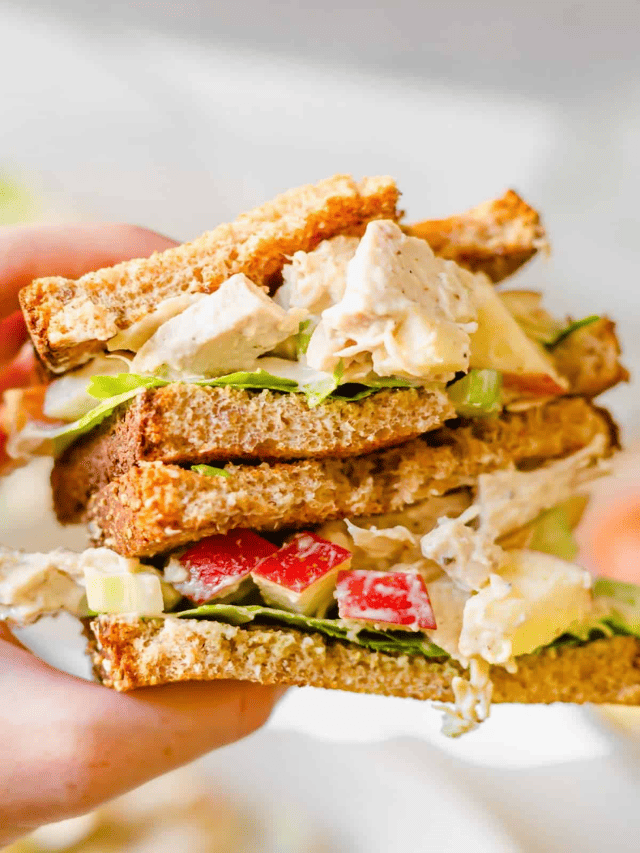 Chicken Salad with Apples Story