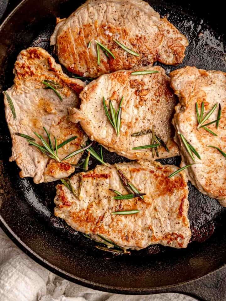 Pork Loin Steaks Real Food with Sarah