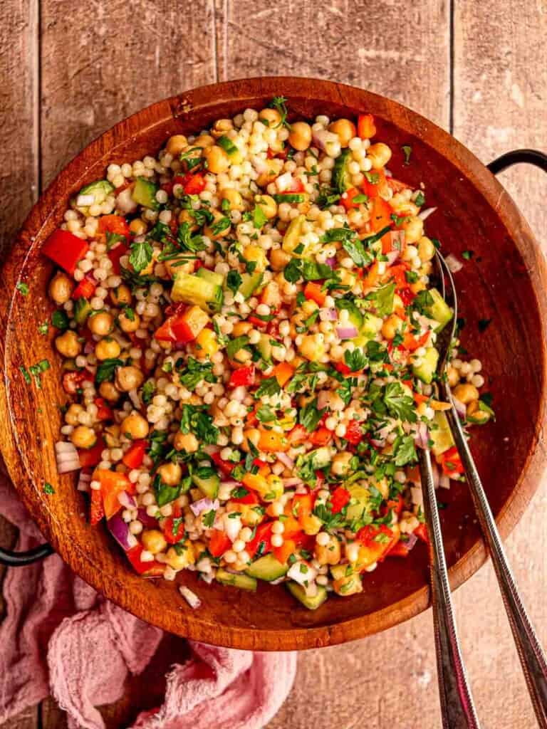 Moroccan Couscous Salad Real Food with Sarah