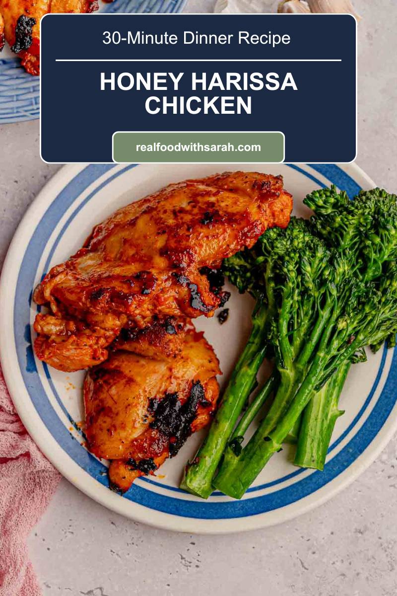 Harissa Chicken Recipe – Real Food with Sarah