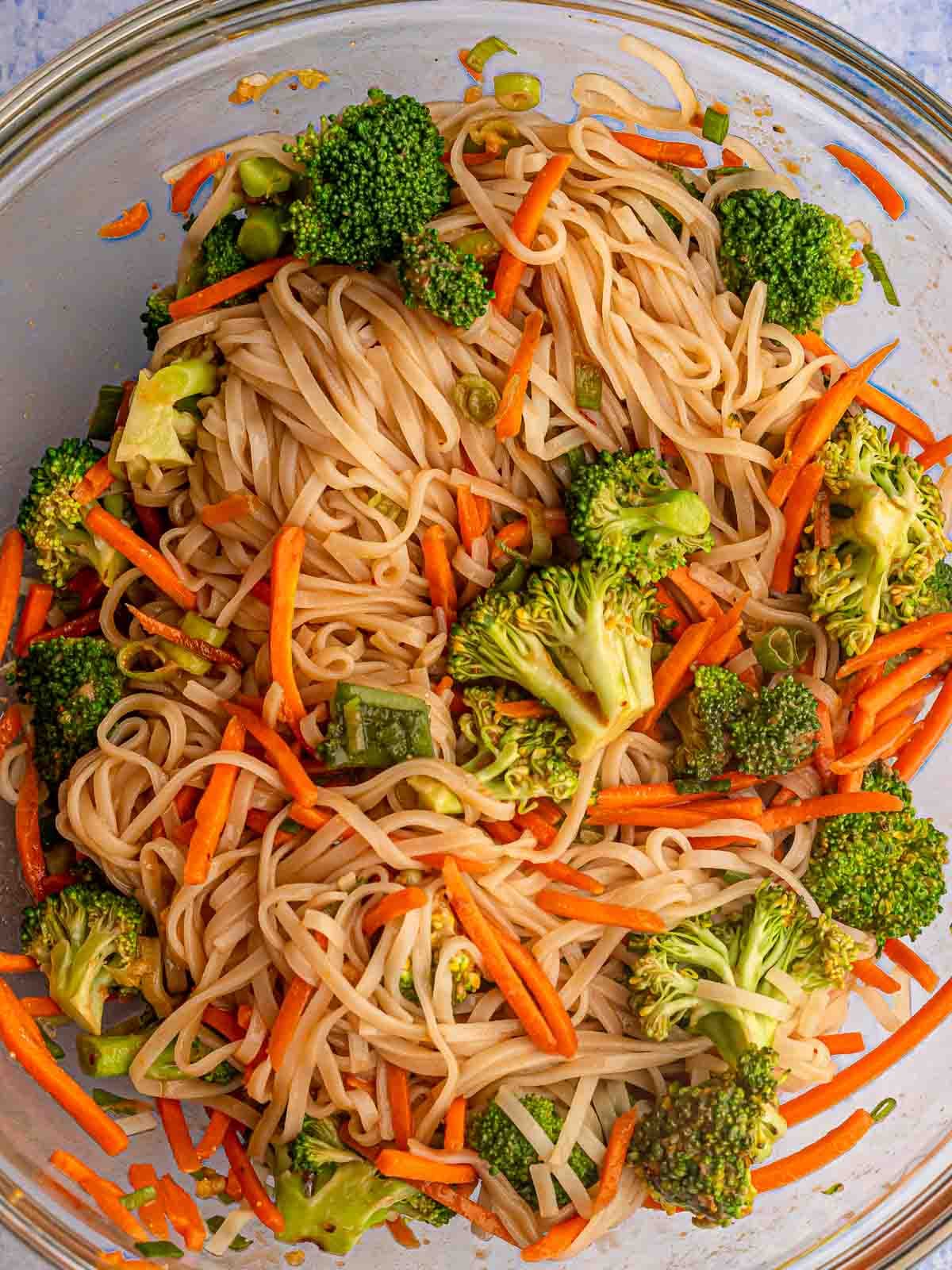 Quick & Easy Cold Noodle Salad with Spicy Peanut Dressing – Real Food