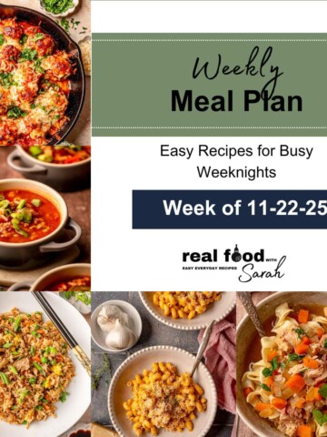 Meal plan collage week of 11-22-25.