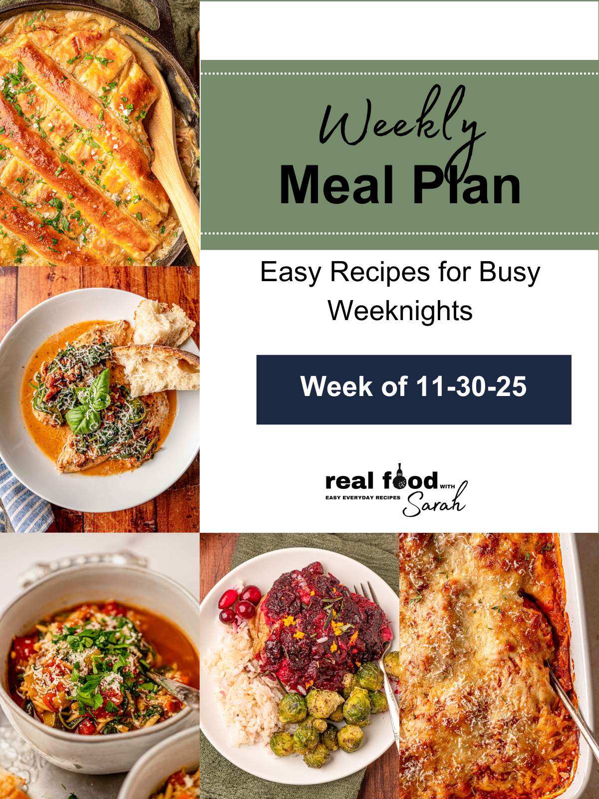 Meal plan collage week of 11-29-25.